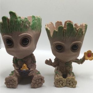 Baby Groot Duo planters